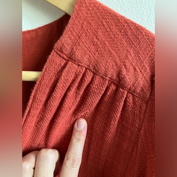 Free People Love of my Life Midi Dress - Terracotta color - Picture 5 of 6